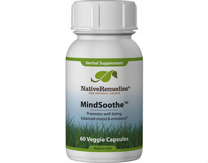 MindSoothe Native Remedies Supplement for Anxiety Control