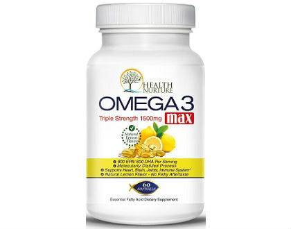 Fish Oil Omega 3 Maximum Strength Health Nurture supplement