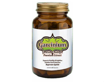 Garcinium 100 Pure Garcinia Cambogia Extract Supplement for Appetite Suppression