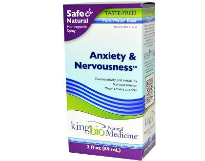 King Bio Anxiety and Nervousness Supplement for Controlling Anxiety