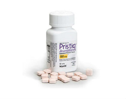 PRISTIQ for treatment of Anxiety