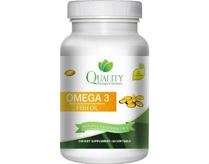 Quality Encapsulations Omega 3 Fish Oil Triple Strength