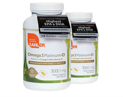 Zahler Omega 3 Platinum Advanced Nutrition