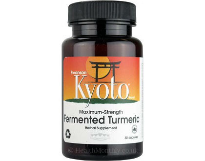 Swanson Kyoto Maximum Strength Fermented Turmeric supplement