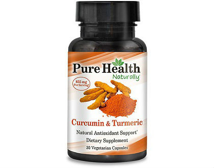 Pure Health Naturally Curcumin and Turmeric supplement