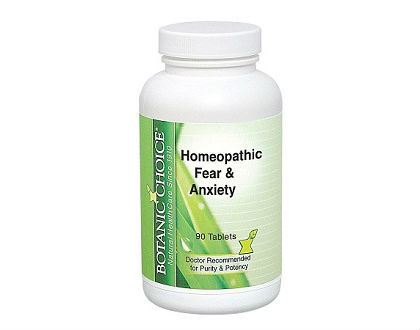 Botanic Choice Homeopathic Supplement for Fear and Anxiety