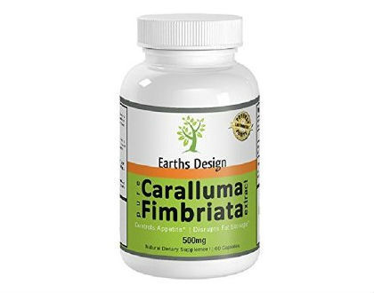 Earth Design Pure Caralluma Fimbriata Extract Supplement for Weight Loss