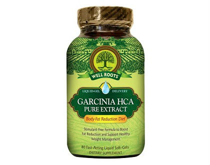 Well Roots Garcinia HCA Pure Extract Supplement for Weight Loss