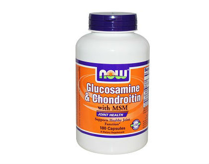 Glucosamine & Chondroitin Now Foods Supplement for Easing Joint Pain
