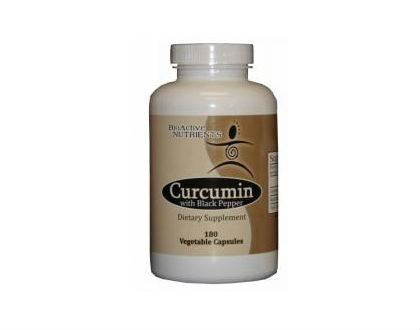 Bioactive Nutrients Curcumin with Black Pepper turmeric supplement