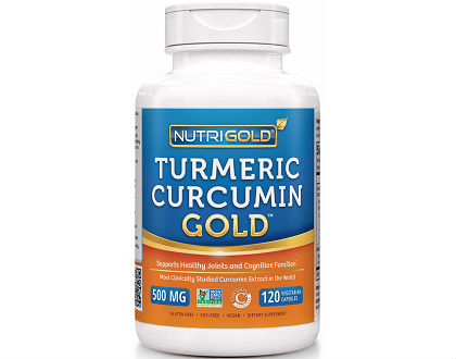 NutriGold Turmeric Curcumin Gold supplement