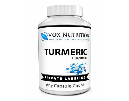 Vox Nutrition Private Label Turmeric supplement