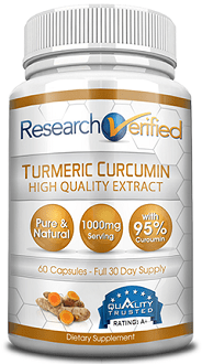 Research Verified Turmeric curcumin supplement