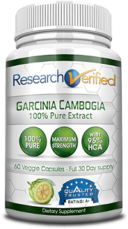 ResearchVerified Garcinia Cambogia Extract Supplement for Weight Loss