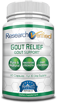 ResearchVerified Gout Relief Supplement to Ease Symptoms Associated with Gout