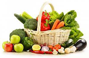 Fruit and Veggies help prevent gout