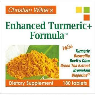 Christian Wilde's Enhanced Turmeric+ Formula supplement