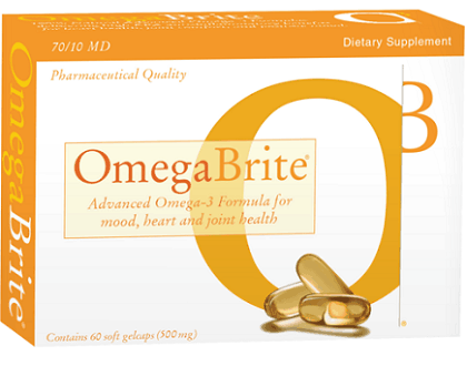 OmegaBrite omega-3 fish oil supplement