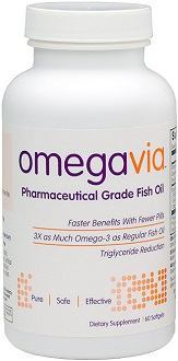 OmegaVia Fish Oil supplement