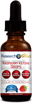 Research Verified Raspberry Ketone Drops