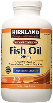 Kirkland Signature Fish Oil omega-3 supplement