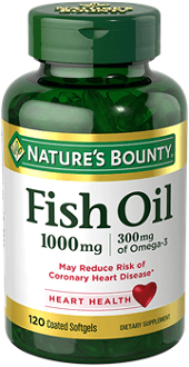 Nature's Bounty Fish Oil supplement