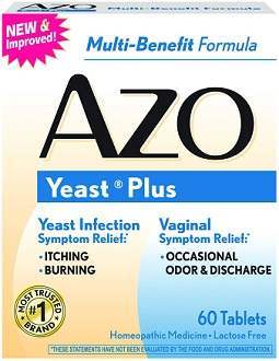 AZO Yeast Plus supplement