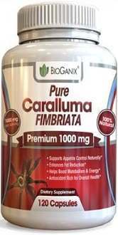 BioGanix Pure Caralluma Fimbriata Extract Supplement for Appetite Suppression and Weight Loss