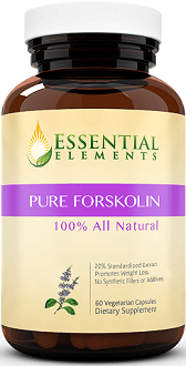 Essential Elements Pure Forskolin Supplement for Weight Loss