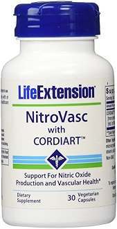 Life Extension NitroVasc with CORDIART Review