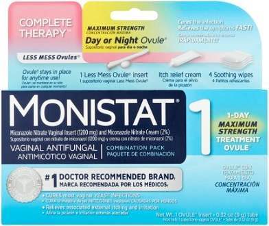 Monistat 1 Maximum Strength supplement