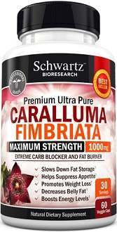 Schwartz Bioresearch Caralluma Fimbriata Extract Supplement for Weight Loss