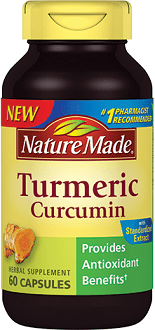 Nature Made Turmeric Curcumin supplement