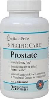Puritan's Pride Specific Care Prostate supplement