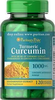 Puritan's Pride Turmeric Curcumin supplement