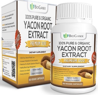 BioGanix Yacon Root Syrup Extract supplement