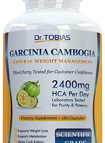 Dr Tobias Garcinia Cambogia Supplement for Appetite Suppression