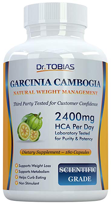 Dr Tobias Garcinia Cambogia Supplement for Appetite Suppression