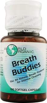 World Organic Breath Buddies Supplement to Promote Fresh Breath