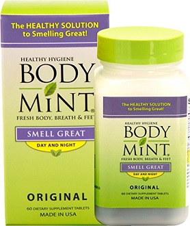 Health Hygiene Body Mint Supplement for Bodily Odors