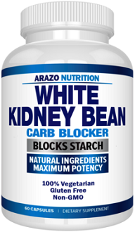 Arazo Nutrition White Kidney Bean Extract Supplement for Carb Blocking