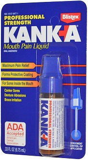 Kank-A Mouth Pain Liquid Topical Solution for Relief of Mouth Pain