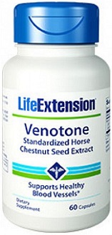 Life Extension Venotone Standardized Horse Chestnut supplement