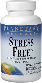 Planetary Herbals Stress Free Botanical Stress Relief Supplement to Ease Anxiety