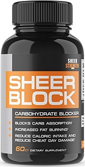 Sheer Strength Labs Sheer Block Supplement to Block Carbohydrate Absorbption