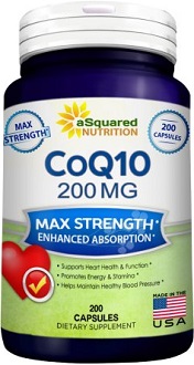 ASquared Nutrition CoQ10 Supplement to Boost Energy