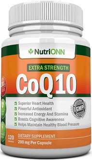 NutriONN CoQ10 Supplement for Cardiovascular Health