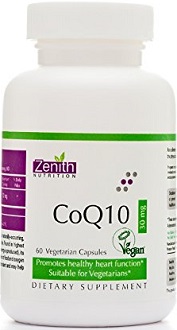 Zenith Nutrition CoQ10 Supplement for Cardiovascular Health