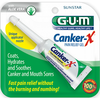 Gum Canker-X Gel Pain Relief for Canker Sores