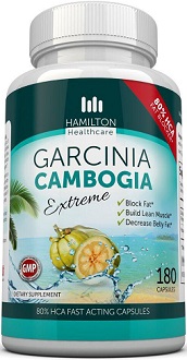 Hamilton Healthcare Garcinia Cambogia Extreme Supplement for Weight Loss